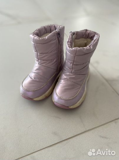 Сапоги зимние для девочки