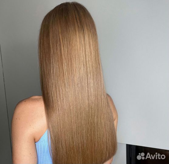 Наращивание волос модель