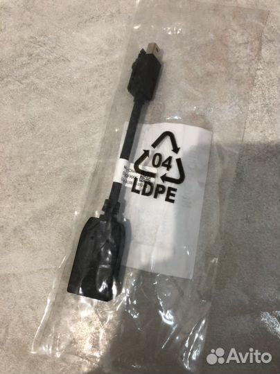 Переходник mini DisplayPort- DisplayPort dell