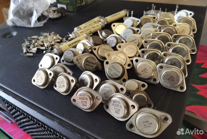 Импортные винтажные радиодетали