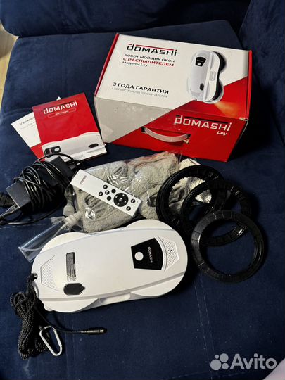 Робот мойщик окон с распылением