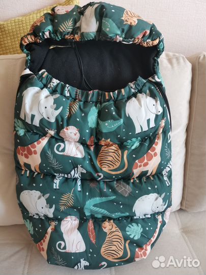 Зимний конверт для новорожденных