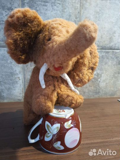 Мягкие игрушки СССР. Слоник Слон