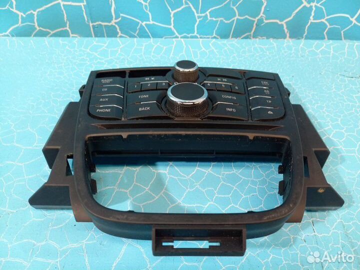 Блок кнопок магнитолы Opel Astra J P10 A14XER 2011