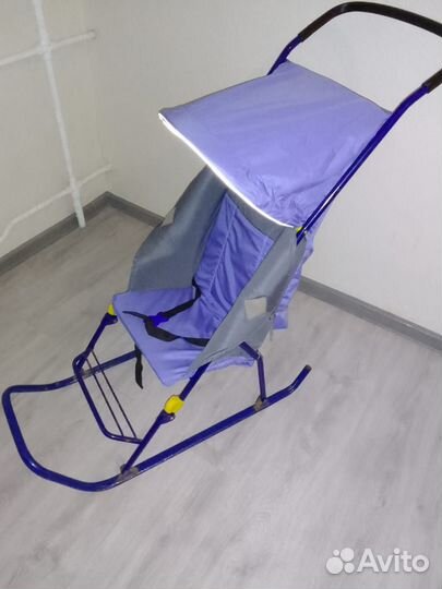 Коляска санки