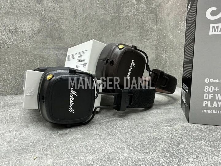 Наушники marshall major 4 оригинальное звучание