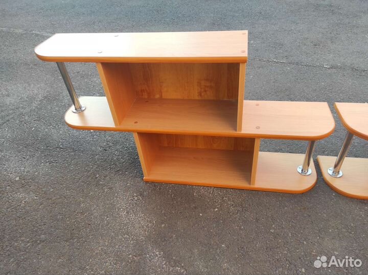 Полка настенная навесная 2 шт