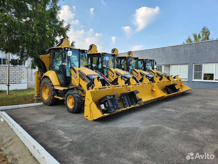 Экскаватор-погрузчик CAT 428, 2022