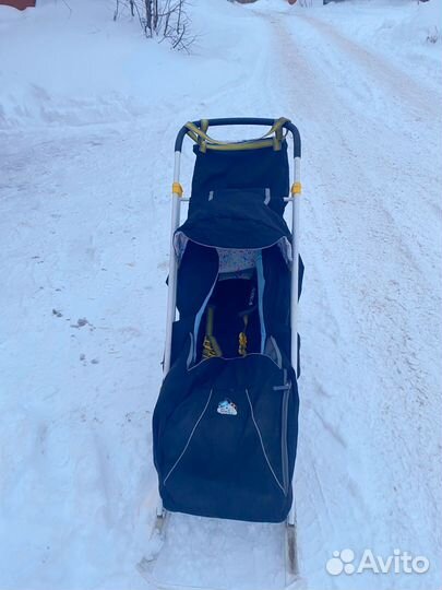 Санки коляска ника