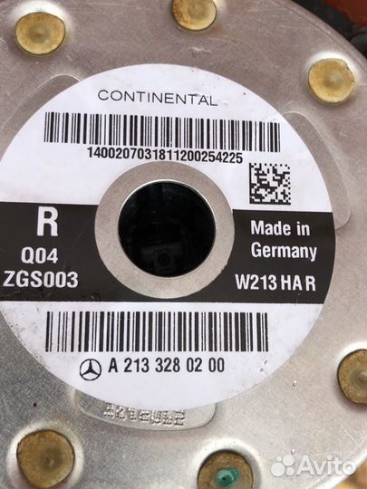 Пневмобалон Mercedes GLC 4.3 6.3 amg