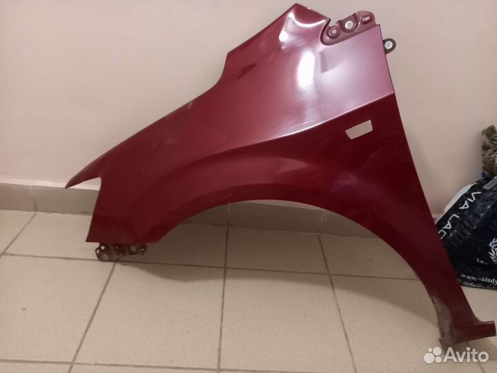 Крыло переднее левое chevrolet aveo т300