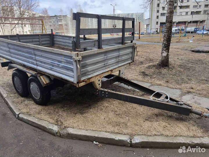 Прицеп легковой двухосный мзса бу