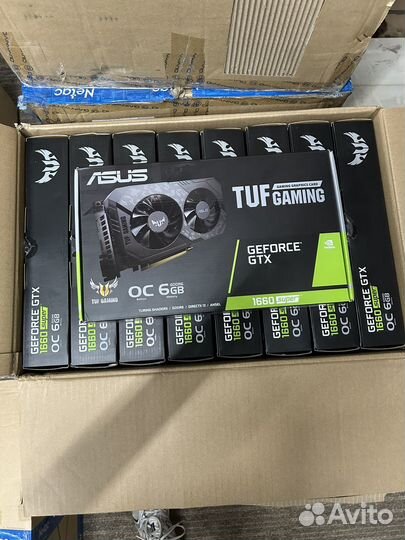 Коробка от видеокарты GeForce GTX 1660 super