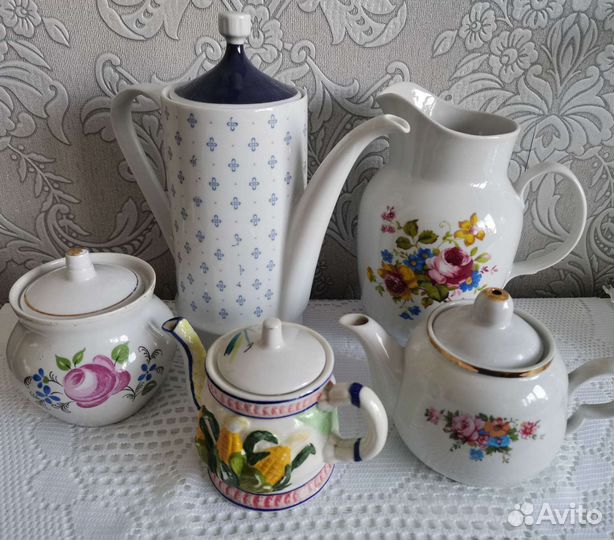 Кофейник гдр кахла