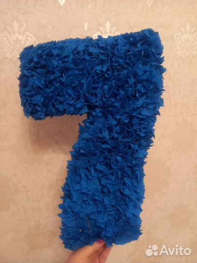 Цифра 7 на день рождения