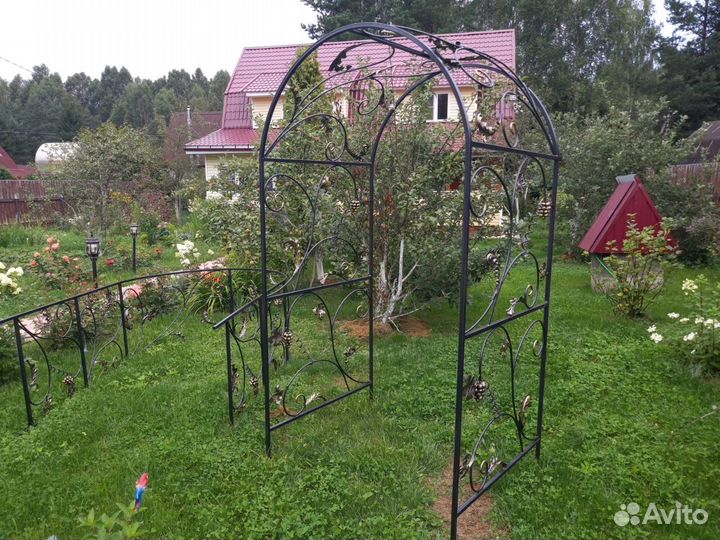 Арка кованая