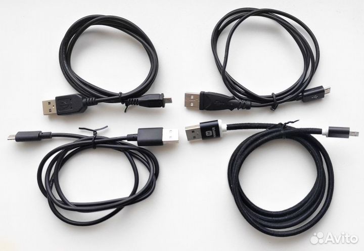 USB microUSB, 1м