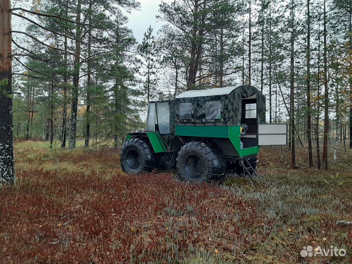 Вездеход-болотоход каракат переломка