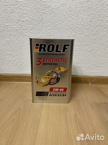 Масло моторное 5w40 рольф rolf