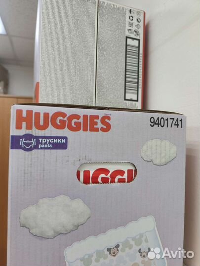 Новые подгузники - труски Huggies 3 (6-11кг) 116шт