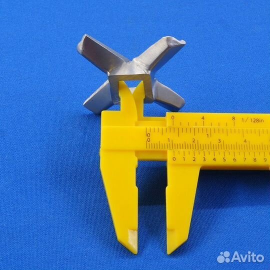 Нож №8 для мясорубки Zelmer 4 гранный ZL005