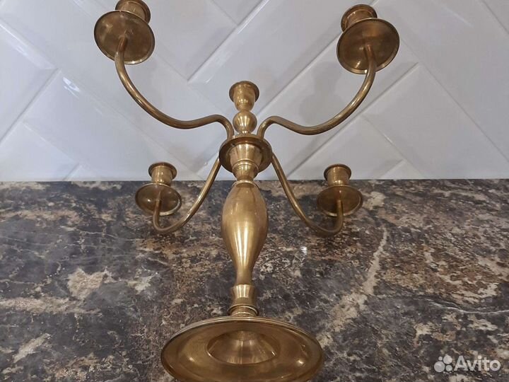 Кандилябр винтаж Европа