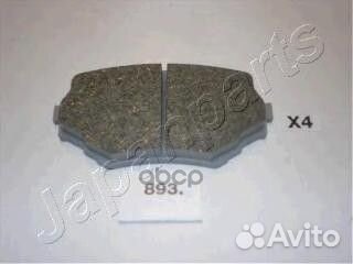 Колодки торм.пер. pa893af Japanparts