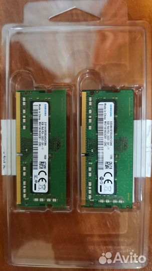 Оперативная память Samsung SO-dimm DDR4 16 Gb