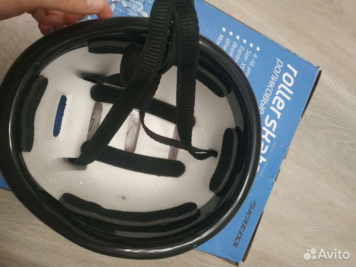 Ролики раздвижные новые и шлем