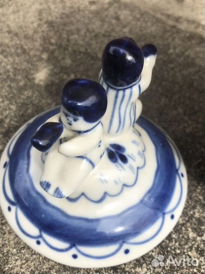 Гжель Авторская кружка