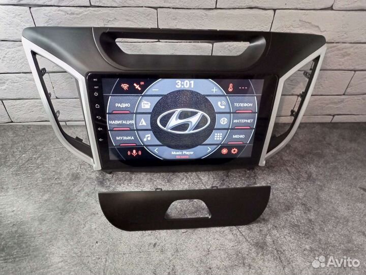Магнитола Hyundai Creta на андроид IPS экран