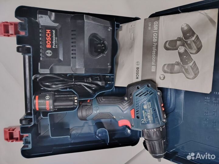 Шуруповерт bosch gsr 12v - 30