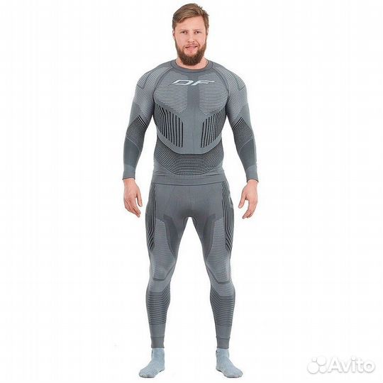 Термокофта dragonfly 3dtermo Grey 300206 (L)