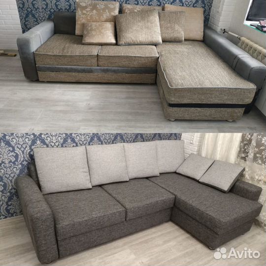 Перетяжка, обивка и ремонт мягкой мебели