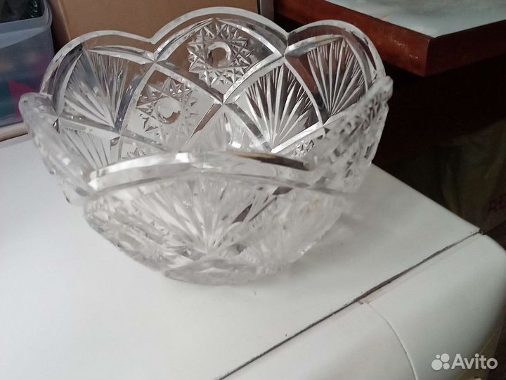 Хрустальная салатница
