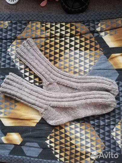 Носки вязаные