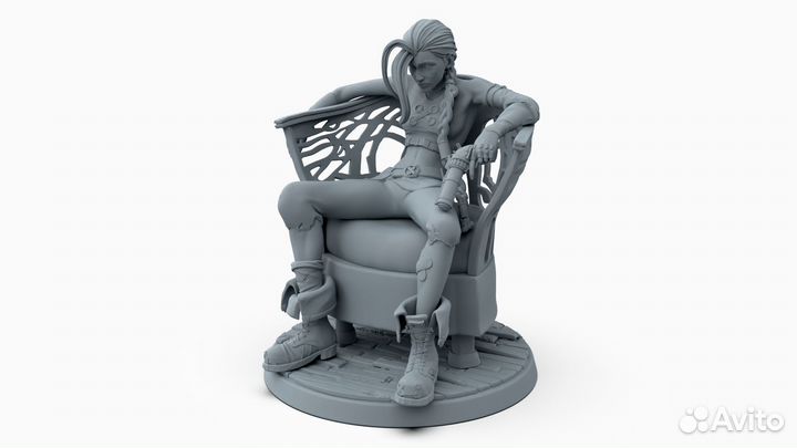 Фигурка Джинкс Аркейн (Jinx, Arcane)