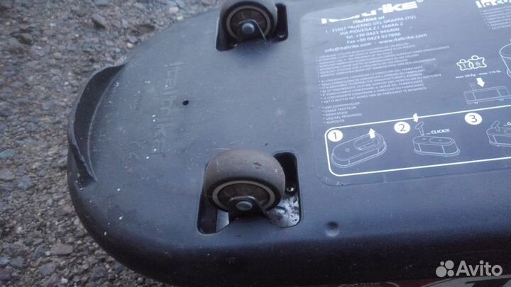 Неубиваемая бесшумная каталка italtrike