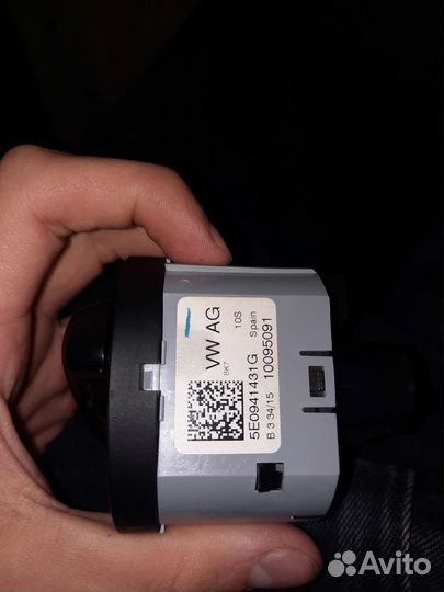 Переключатель фар skoda rapid