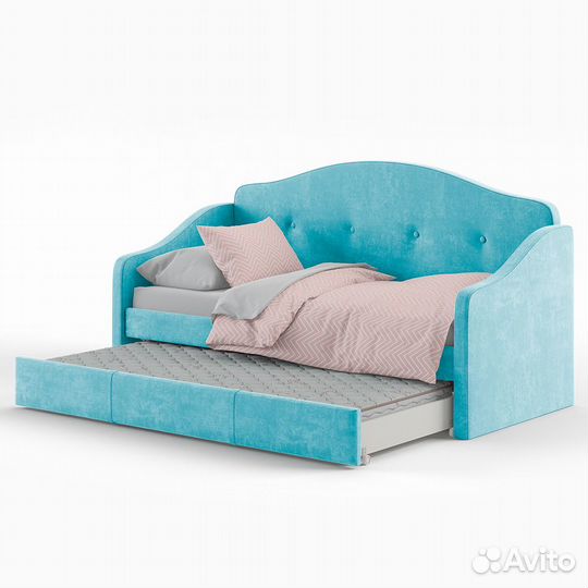 Детская кровать с выдвижным ящиком