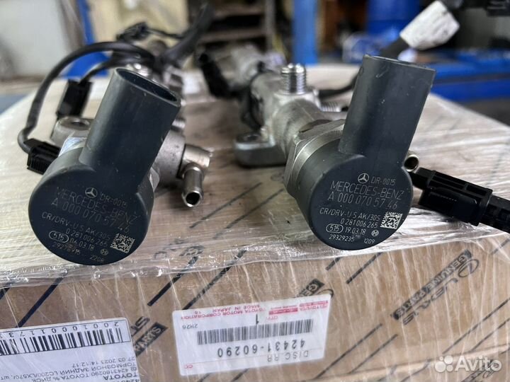 Топлевные рампы мерседес вито 447