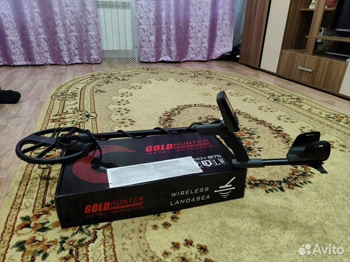 Металлоискатель gold hunter b75