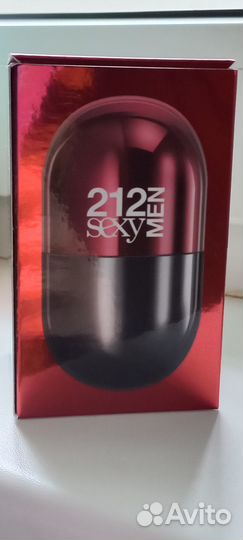 Carolina herrera 212 sexy men 20мл. Туалетная вода