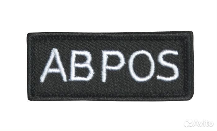 KHS Blood Group Patches AB POS