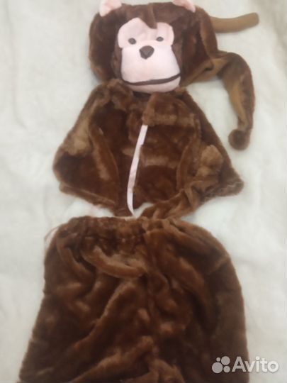 Новогодний костюм обезьянка для девочки и мальчика