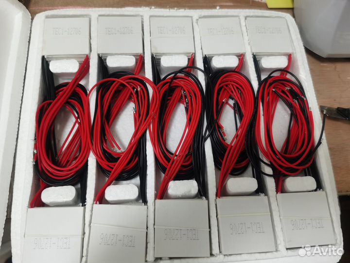 Кран для кулера, пластина Пельтье, вентилятор ох