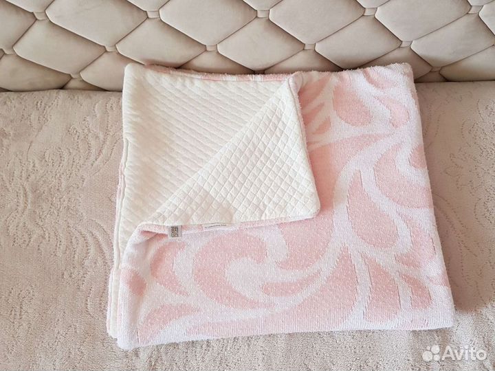 Плед детский вязаный Сонный гномик