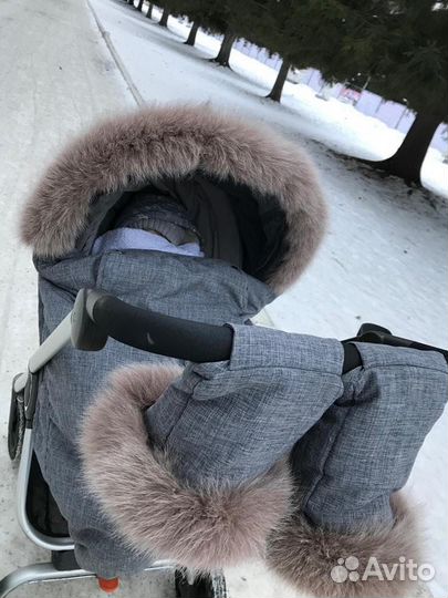 Продам зимний комплект (кит) для коляски Stokke