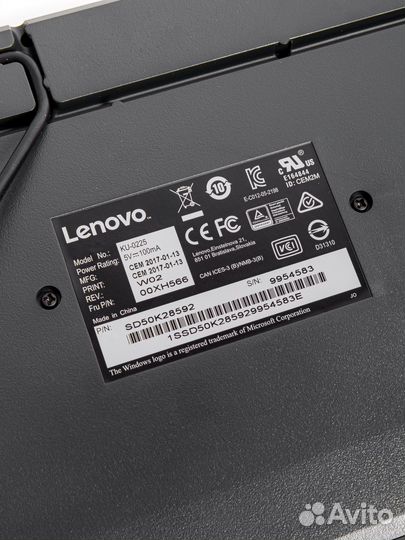 Клавиатура Lenovo новая USB