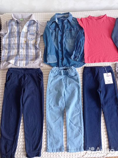 Пакет фирменных вещей на мальчика 104-110 gap